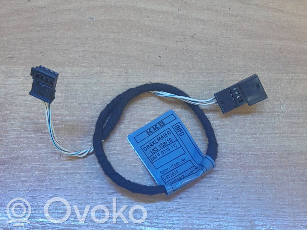 BMW 3 E90 E91 Enchufe conector entrada auxiliar 