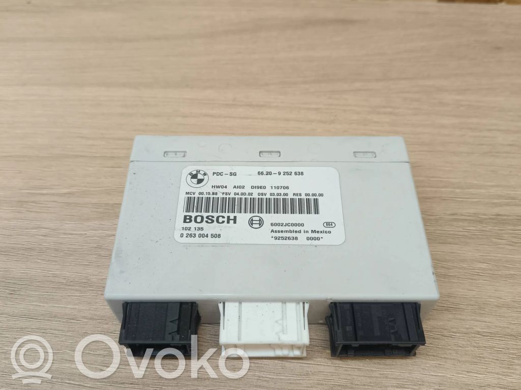 Unité de commande, module PDC aide au stationnement   9252638,6002JC0000,0263004508