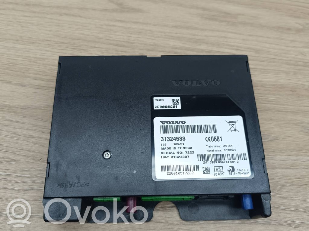 Other control units/modules   31324533,20729500180268,220610517222,31324207