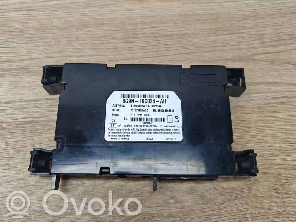 Bluetooth modulis   31210080AA,6G9N19C024AH,0016759B7ACD,30786281AA