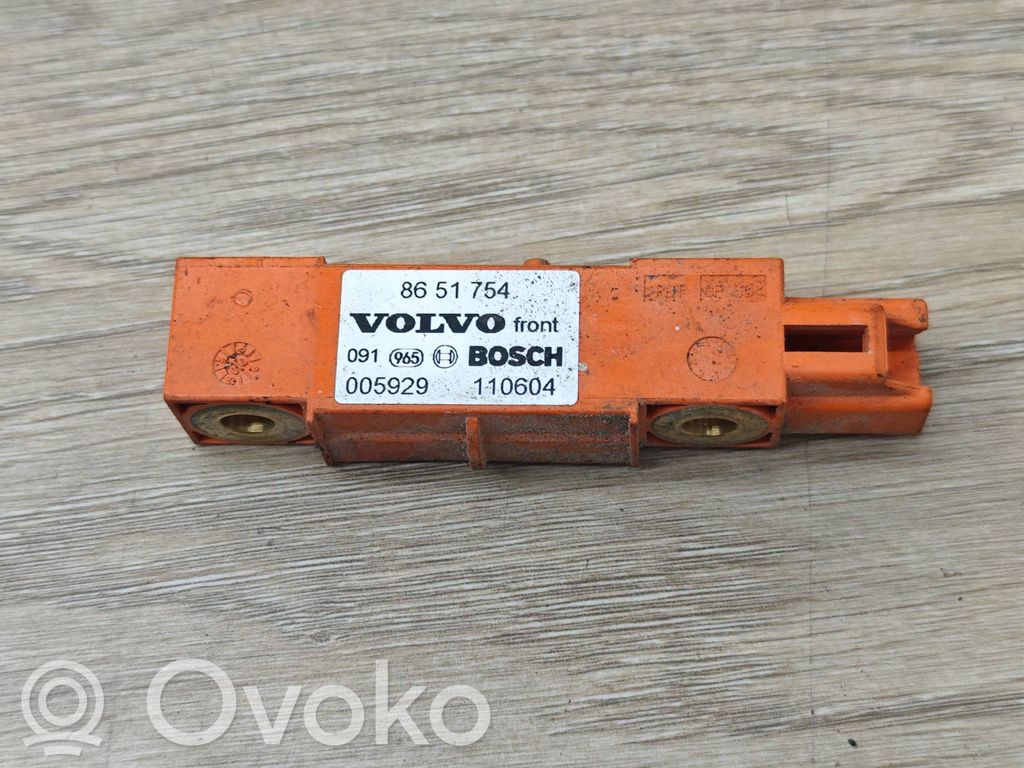 Volvo S80 Airbag deployment crash/impact sensor 