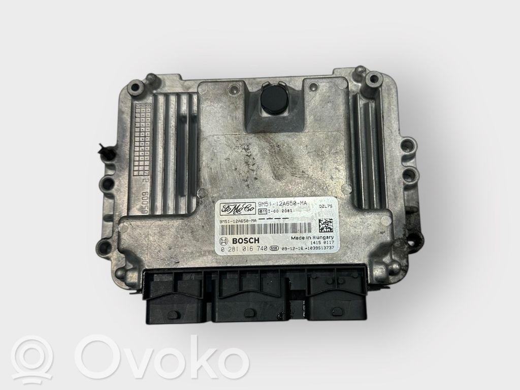 Engine control unit/module   9M5112A650MA,0281016740