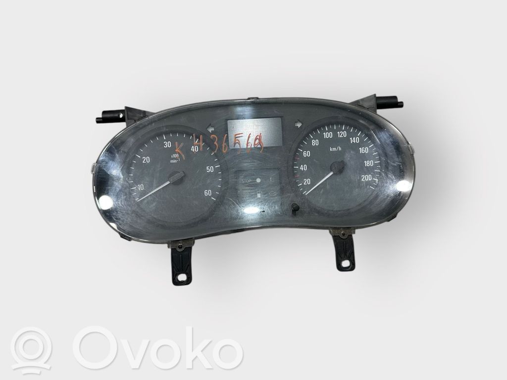 Opel Vivaro Tachimetro (quadro strumenti) 