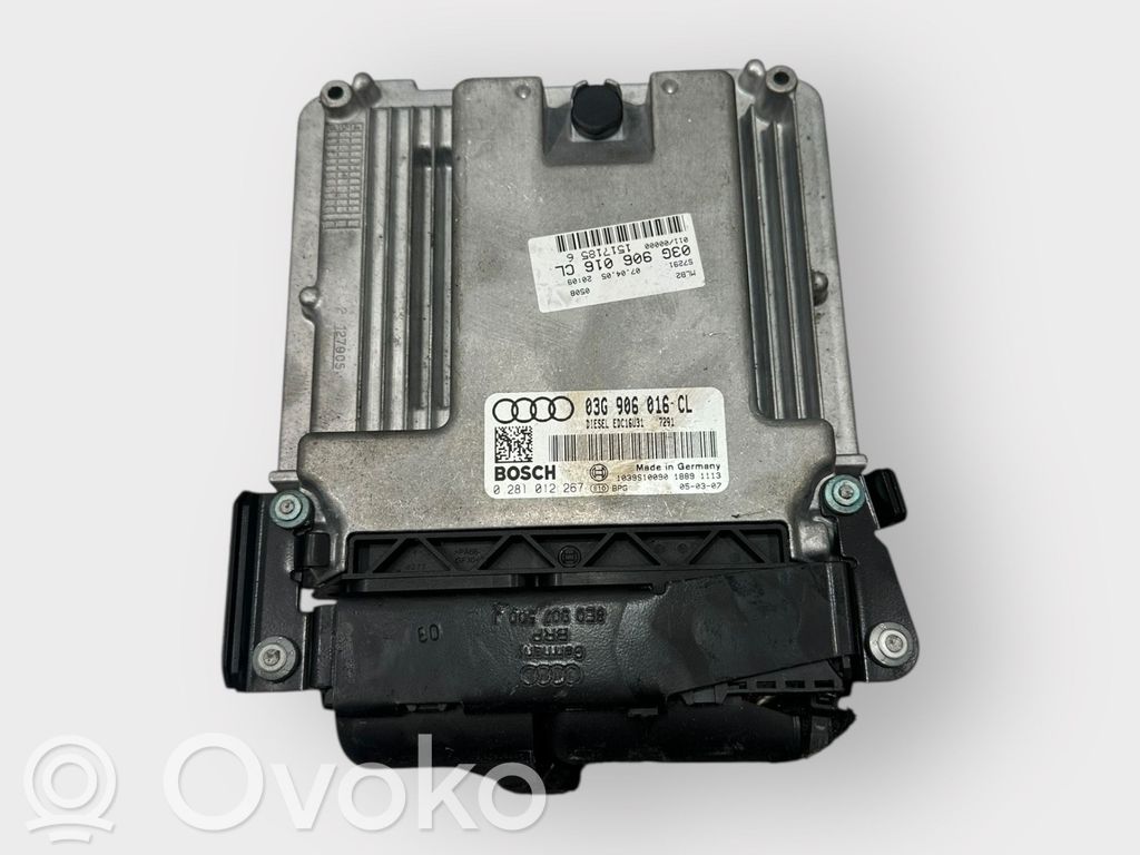 Engine control unit/module   03G906016CL,1039S10090,0281012267