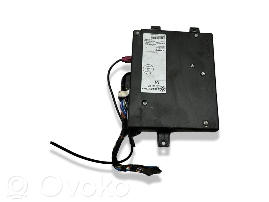 Volkswagen PASSAT B7 Bluetooth control unit module 