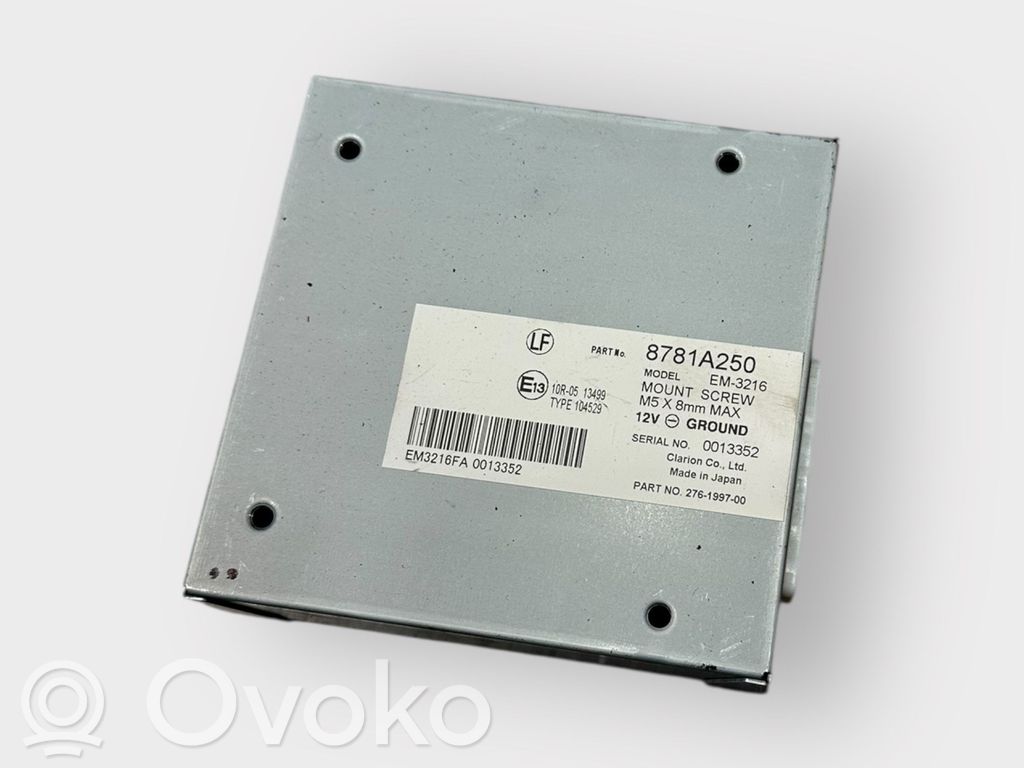 Camera control unit module   8781A250,0013352,6A001335