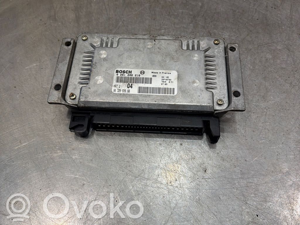 Peugeot 206 Engine control unit/module 