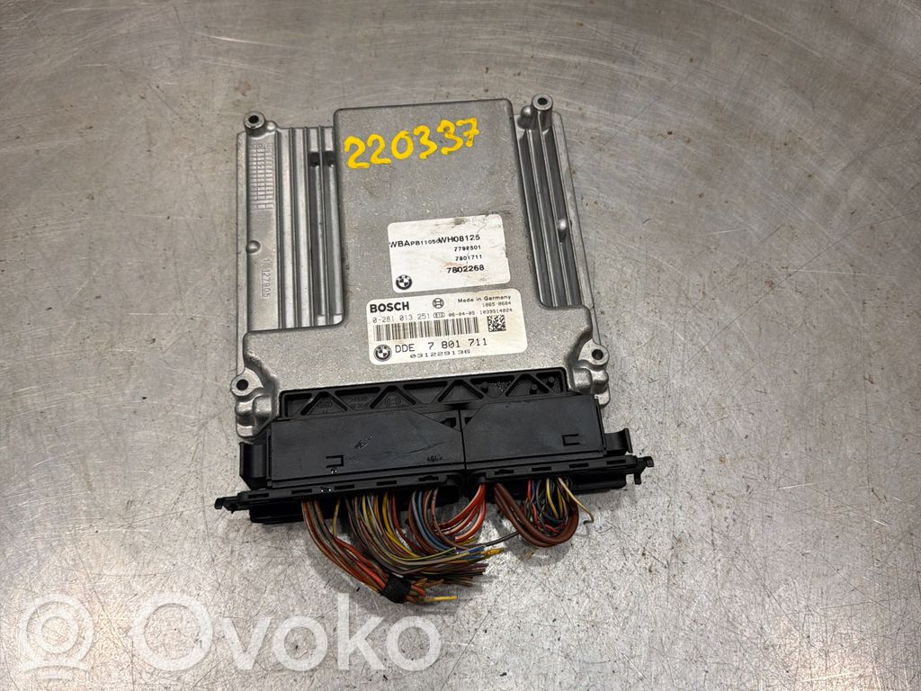 BMW X3 E83 Unidad de control/módulo del motor 