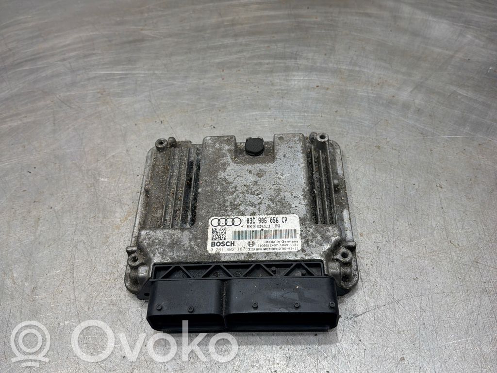 Engine control unit/module ECU   03C906056CP,03G906056CD,1039S12497,0261S02187