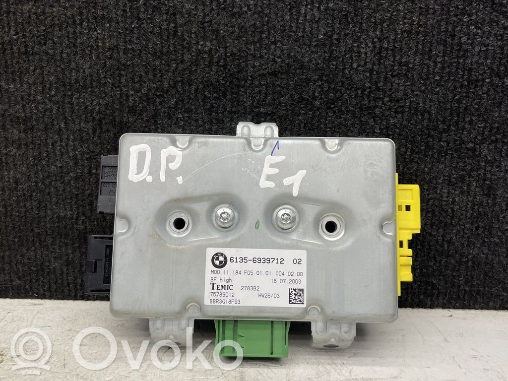 BMW 5 E60 E61 Unité de commande module de porte 