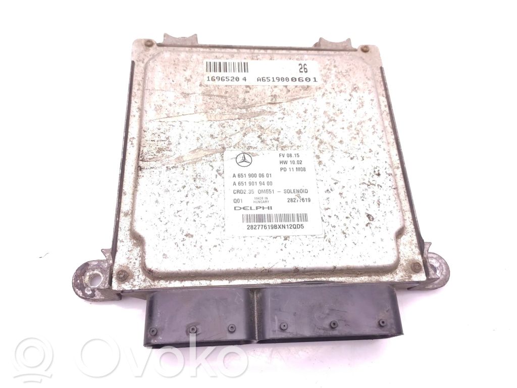 Mercedes-Benz Sprinter W906 Engine control unit/module 