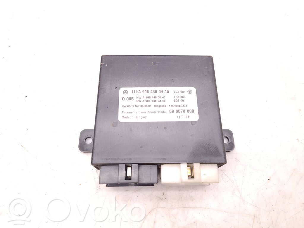 Mercedes-Benz Sprinter W906 Unité de commande, module PDC aide au stationnement 