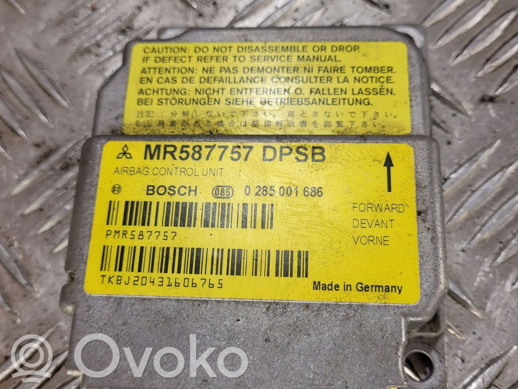 Mitsubishi Colt Airbag control unit/module 