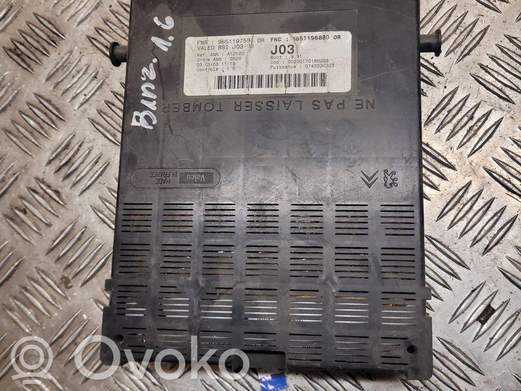 Peugeot 307 Comfort/convenience module 