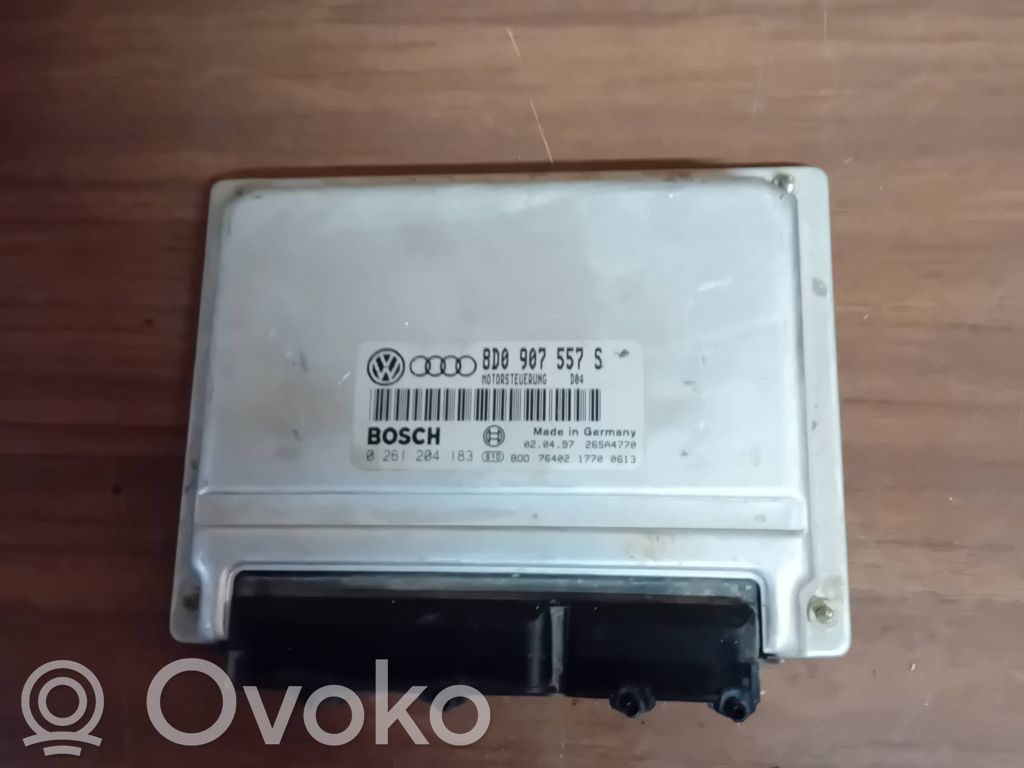 Engine control unit/module   8D0907557S,0261204183,26SA4770