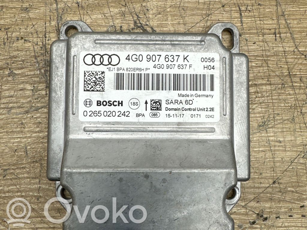 Módulo de control Gateway   4G0907637K,4G0907637F,0265020242