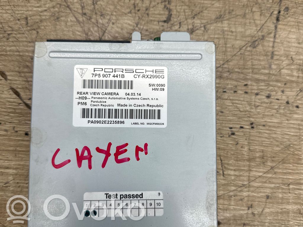 Porsche Cayenne (92A) Camera control unit module 