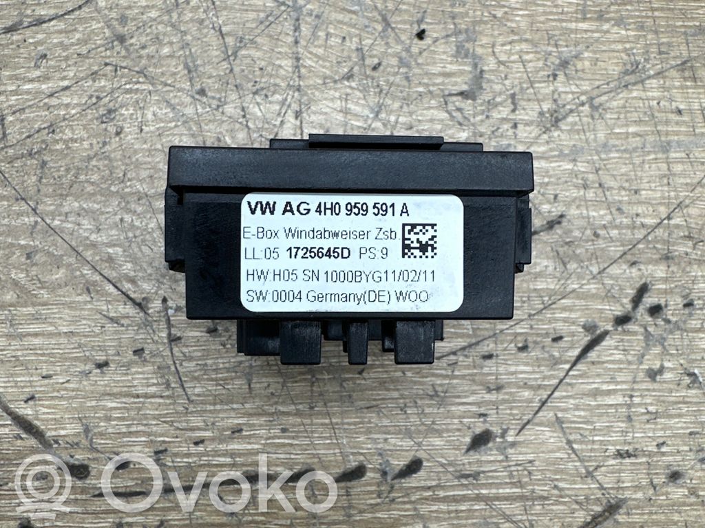 Audi A8 S8 D4 4H Unité de commande / module de toit ouvrant 
