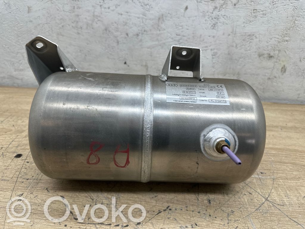 Audi A8 S8 D4 4H Depósito/tanque de la suspensión neumática 