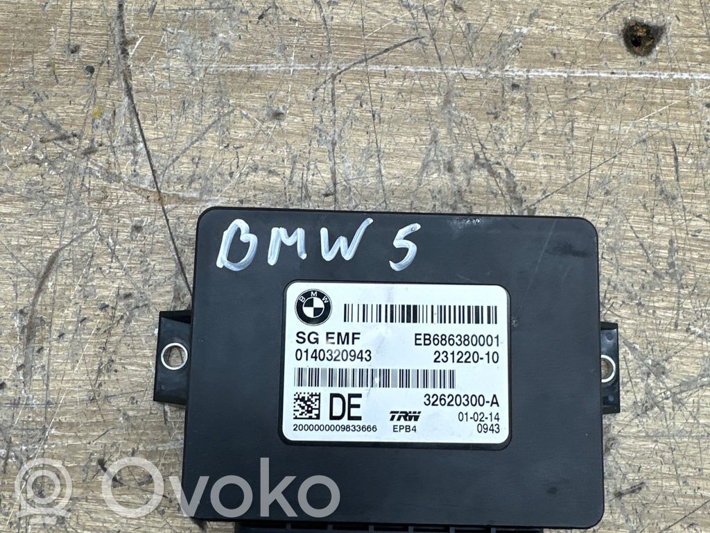 BMW 5 F10 F11 Moduł / Sterownik hamulca ręcznego 