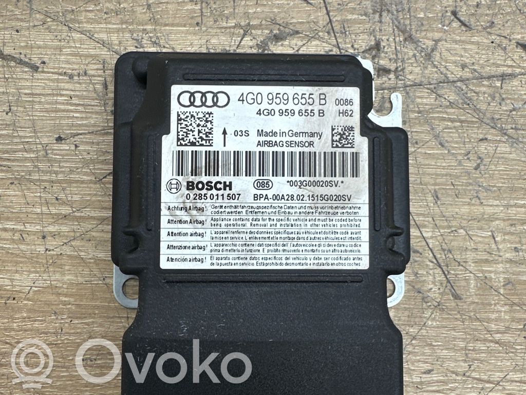 Audi A6 S6 C7 4G Airbag control unit/module 