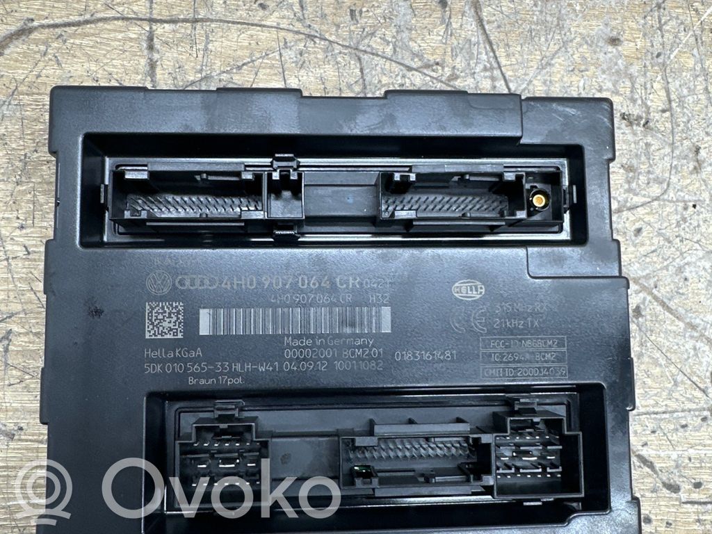 Audi A7 S7 4G Moduł / Sterownik komfortu 