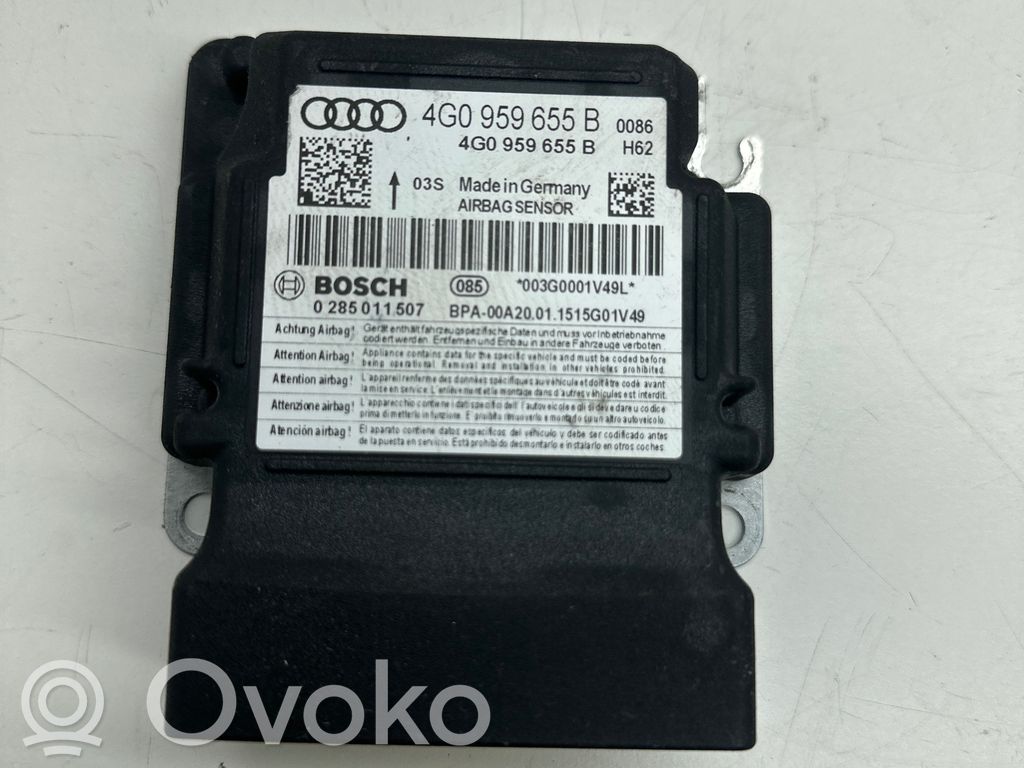 Audi A6 S6 C7 4G Airbag control unit/module 