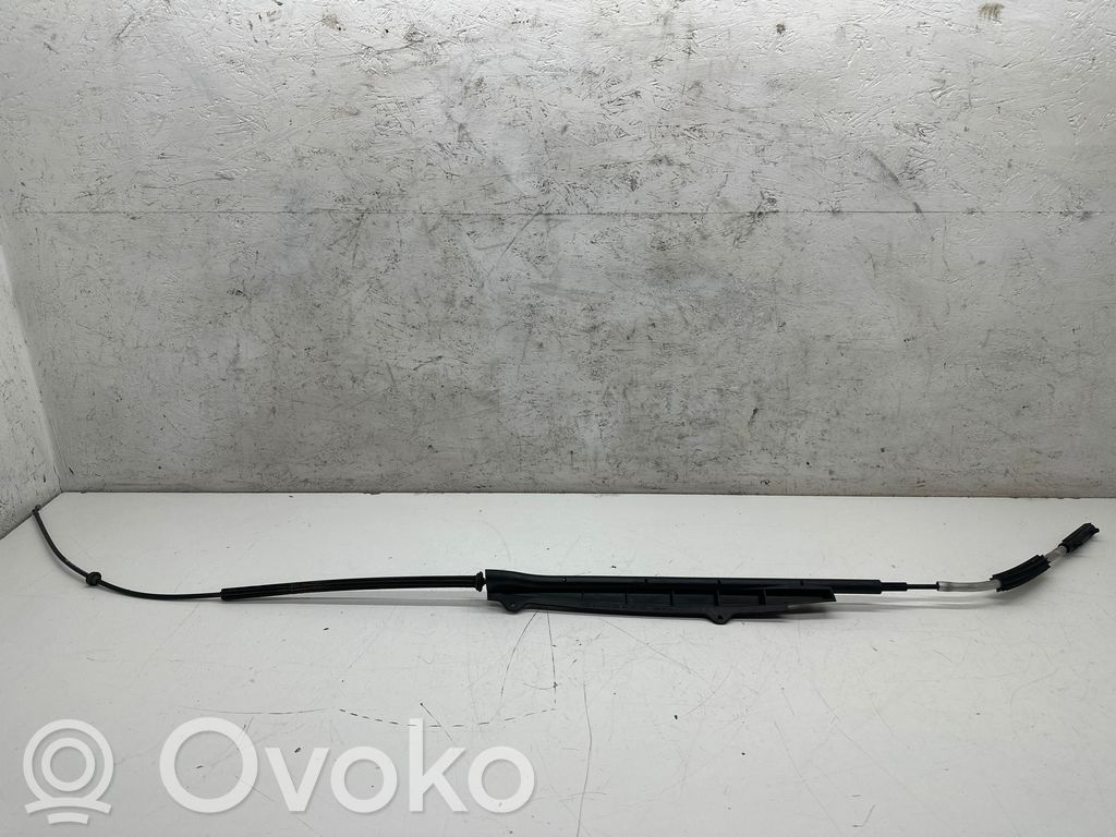 Audi Q7 4L Engine bonnet/hood lock release cable 