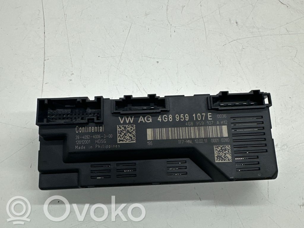 Audi A7 S7 4G Tailgate/trunk control unit/module 
