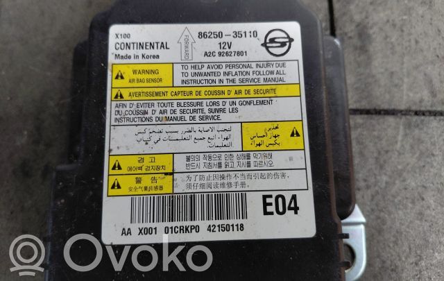 SsangYong Tivoli Unitate/modul de comandă airbaguri 