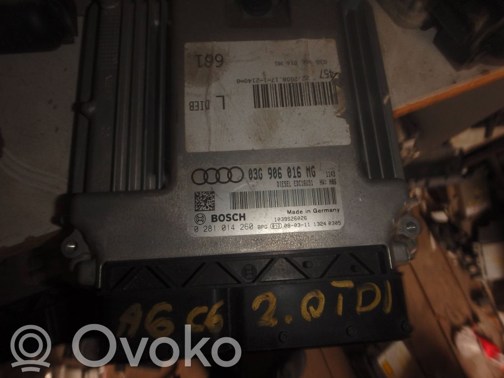 Audi A4 S4 B8 8K Engine control unit/module 