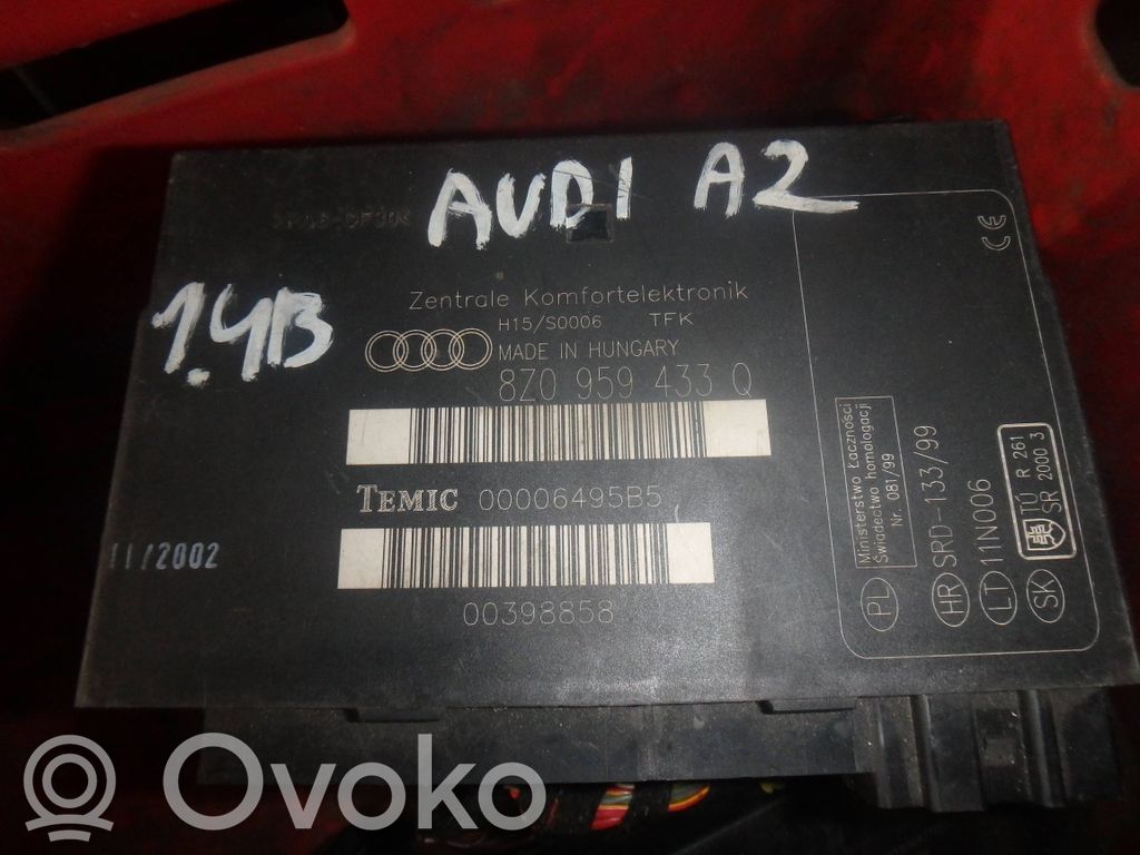 Audi A2 Komforta modulis 