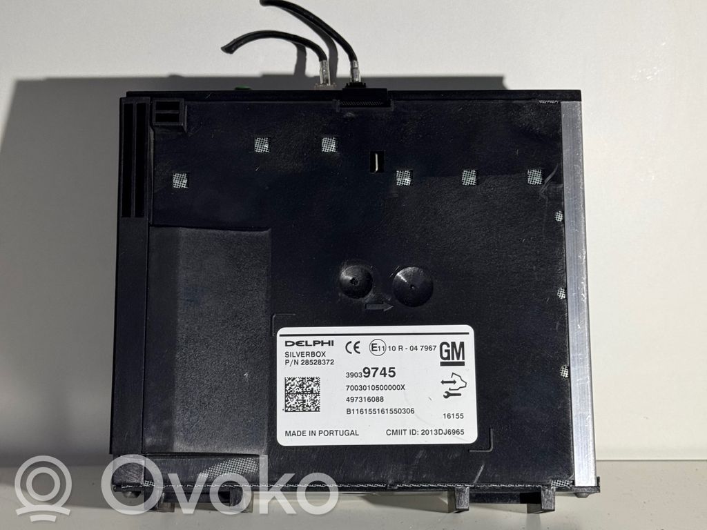 Opel Corsa D Panel / Radioodtwarzacz CD/DVD/GPS 