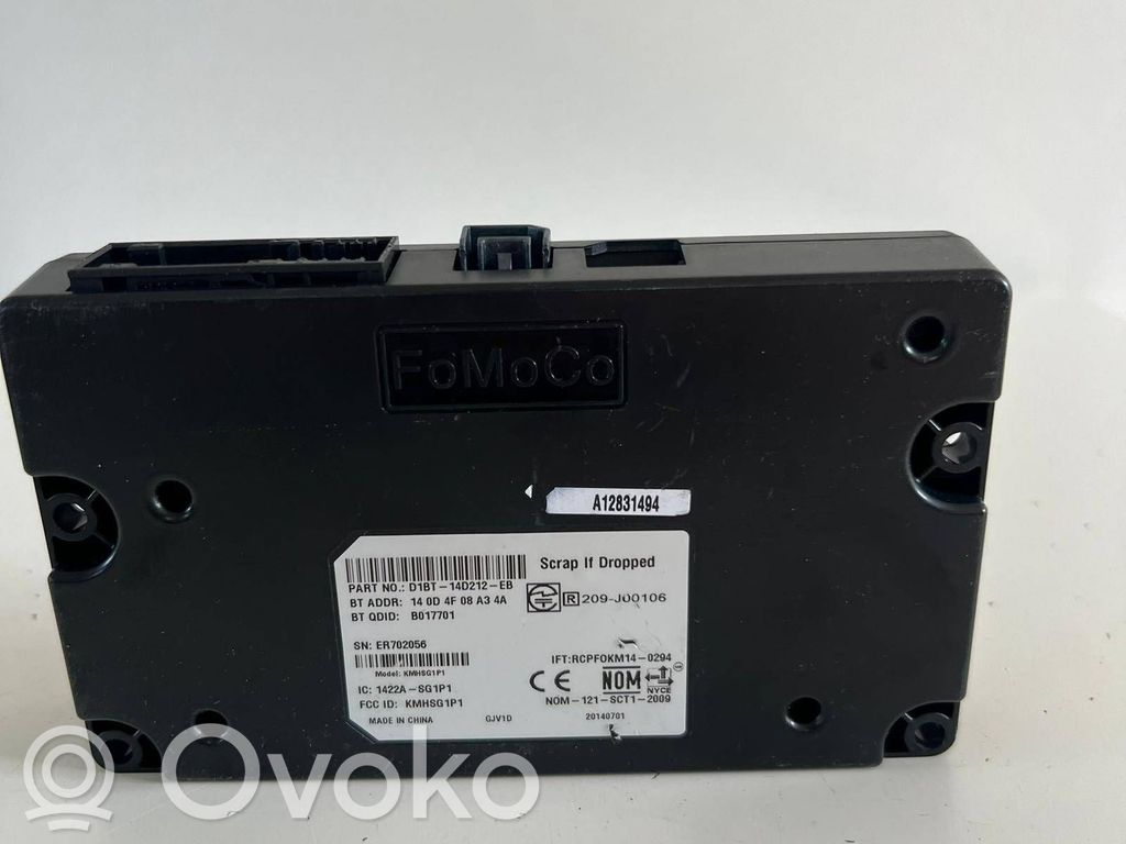 Other control units/modules   D1BT14D212EB,B017701
