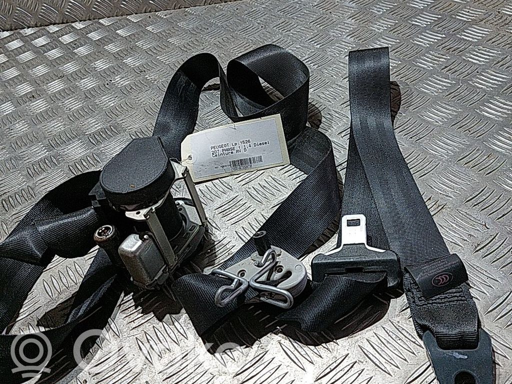 Peugeot 207 Front seatbelt 