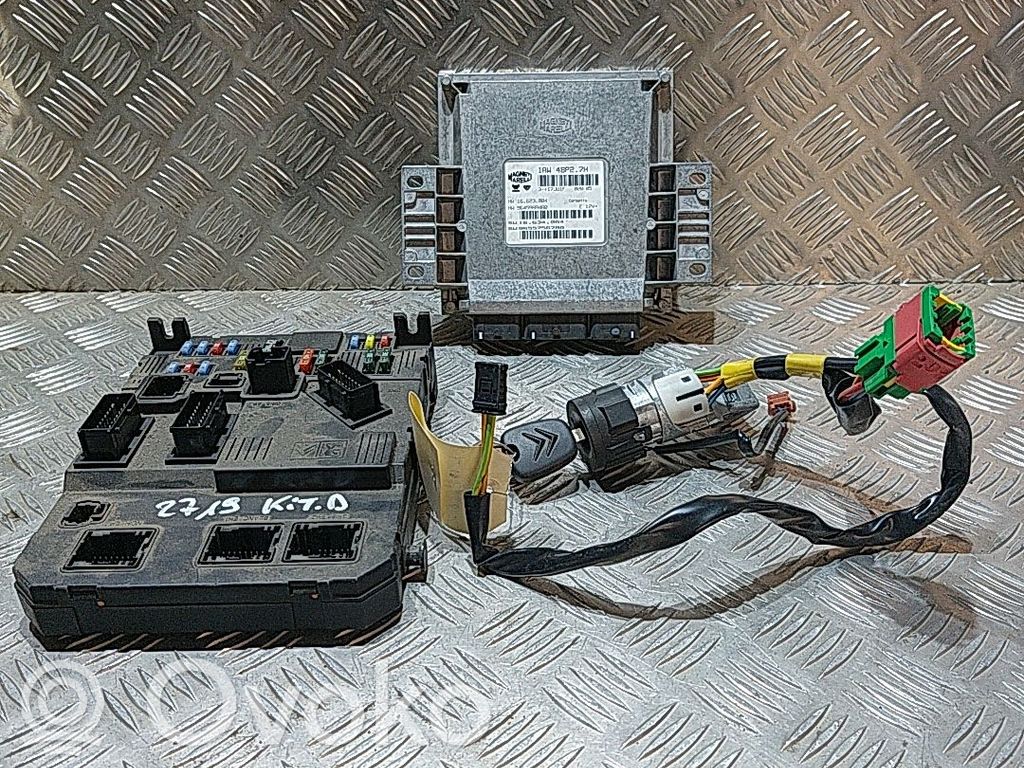 Citroen C2 Aizdedzes ECU komplekts 