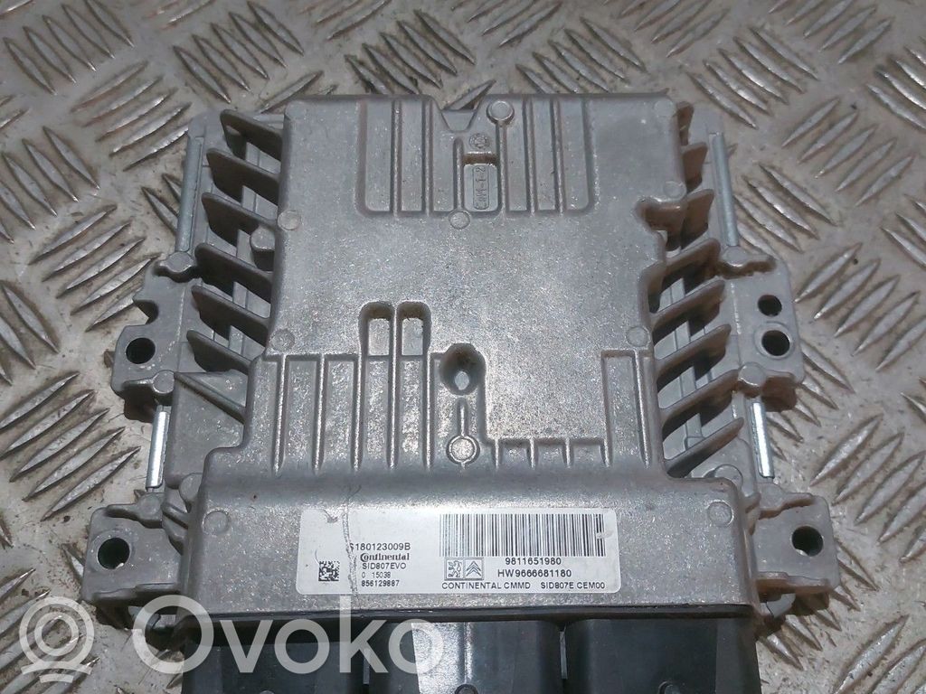 Citroen C4 II Engine control unit/module 