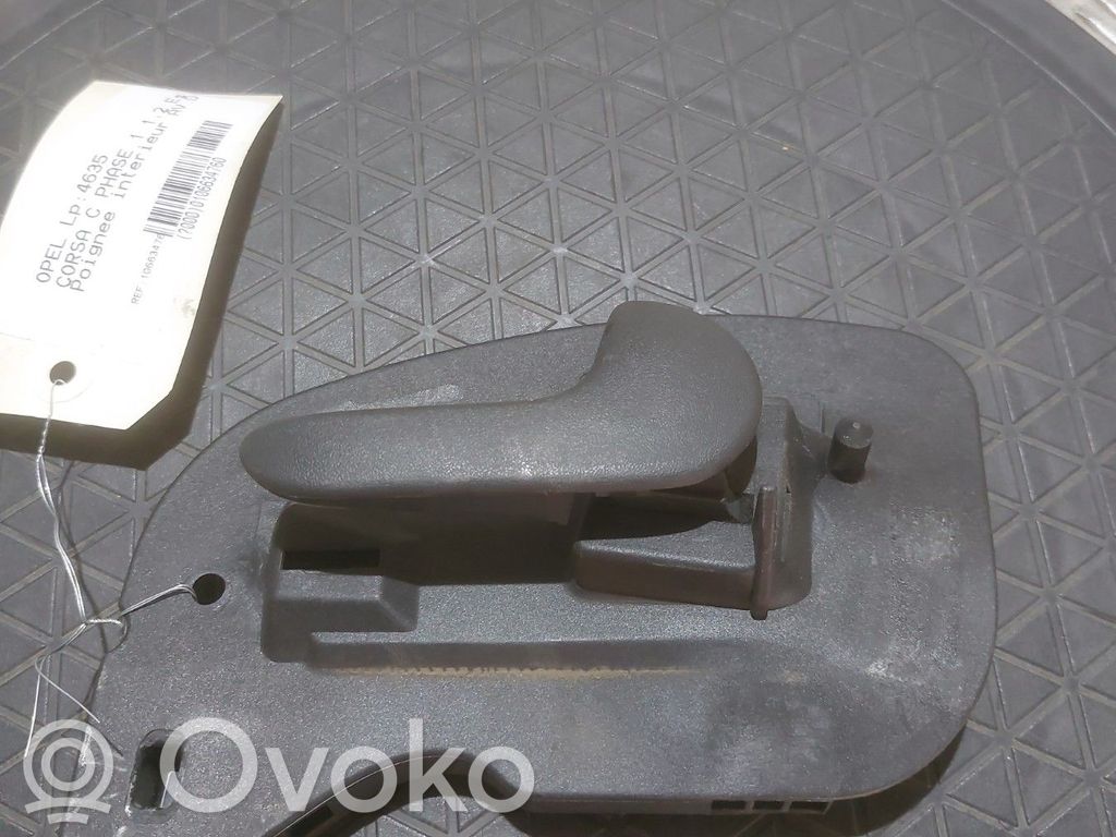 Opel Corsa C Front door interior handle 