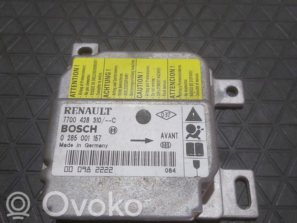 Renault Clio II Unitate/modul de comandă airbaguri 