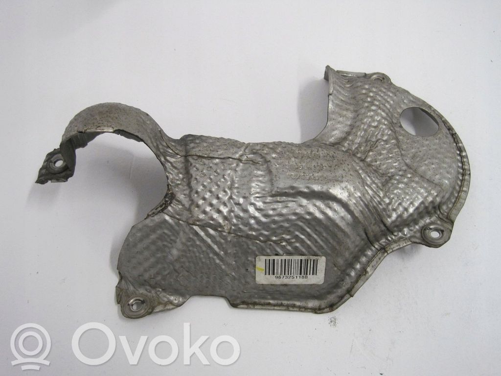 Peugeot Partner III Hitzeschutz Abschirmblech 