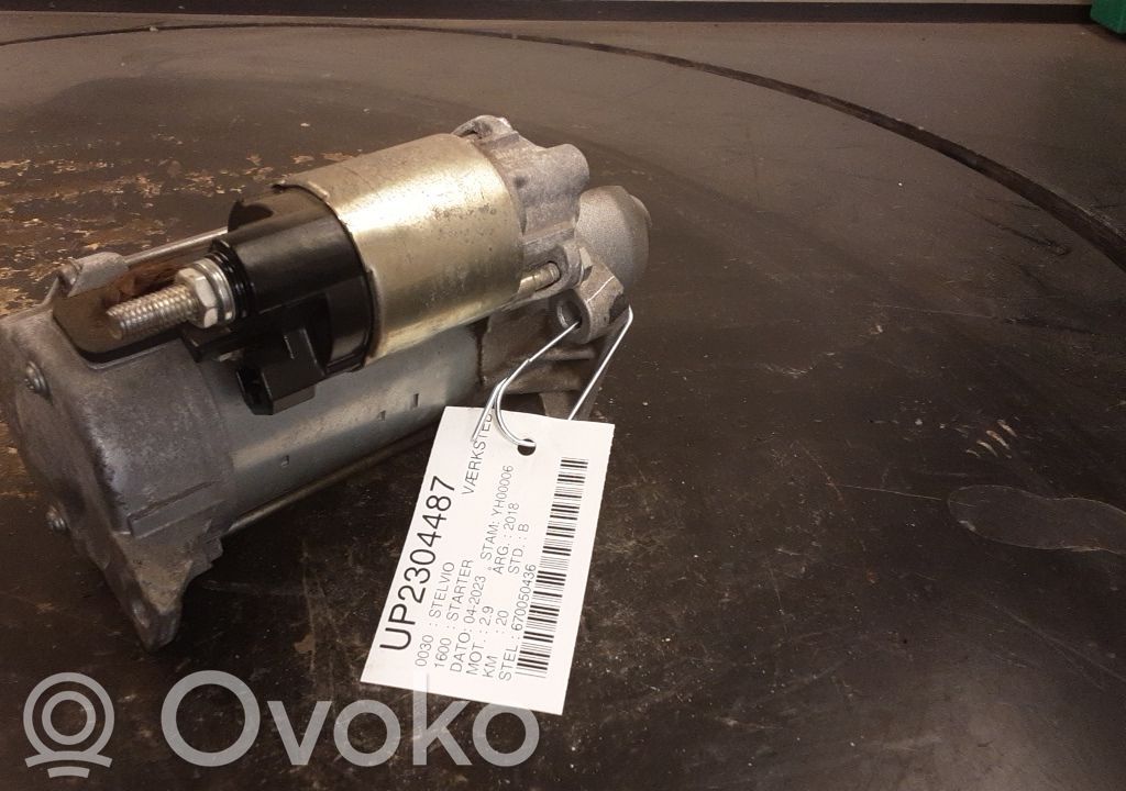Alfa Romeo Stelvio Motor de arranque 