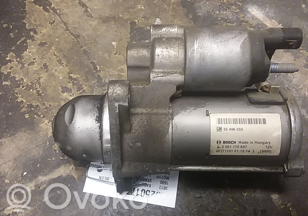 Opel Karl Starter motor 