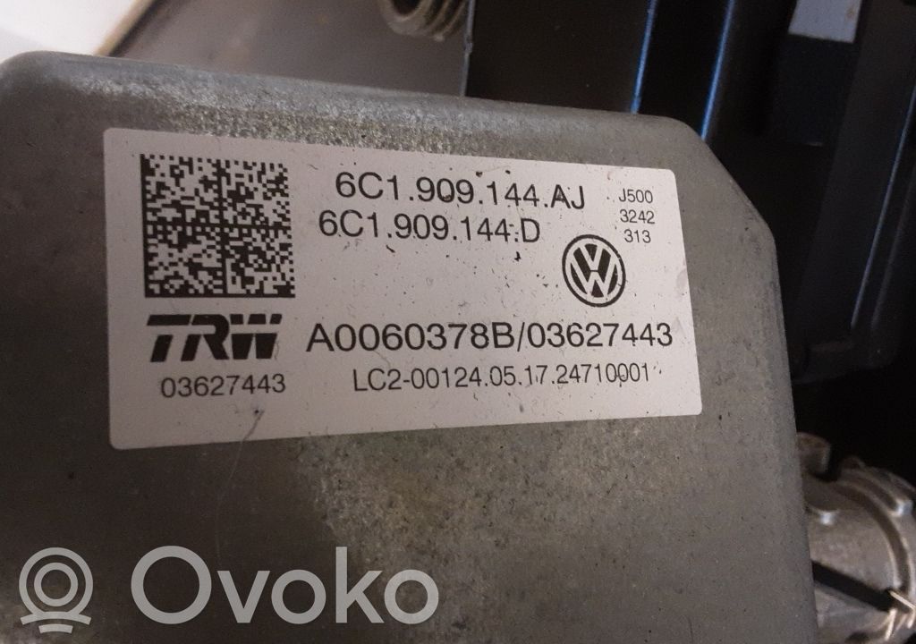 Volkswagen Polo V 6R Kolumna kierownicza 