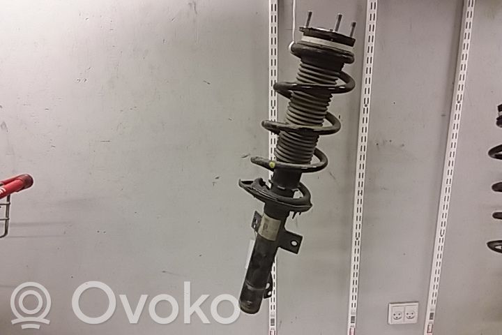 Front shock absorber with coil spring