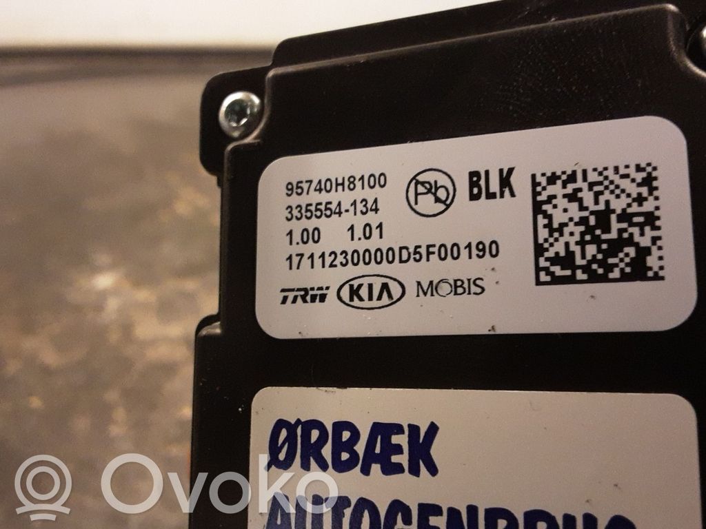 KIA Stonic Windshield/windscreen camera 