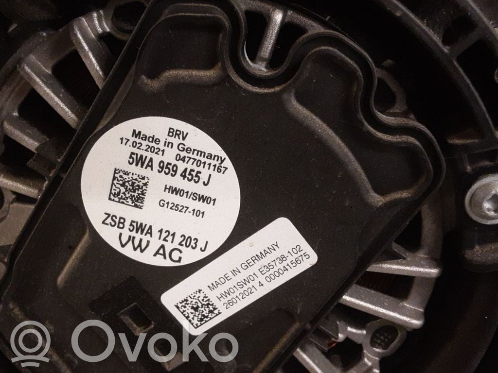 Skoda Octavia Mk4 Elektryczny wentylator chłodnicy 