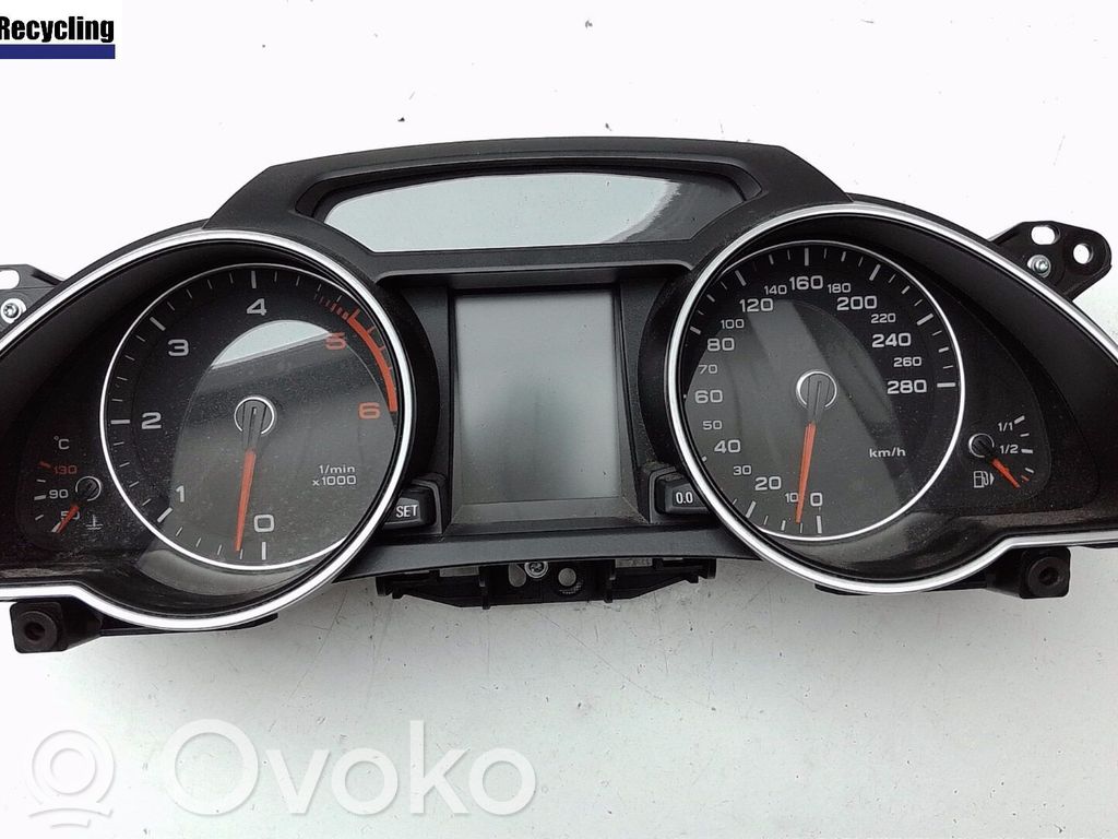 Audi A5 8T 8F Tachometer 