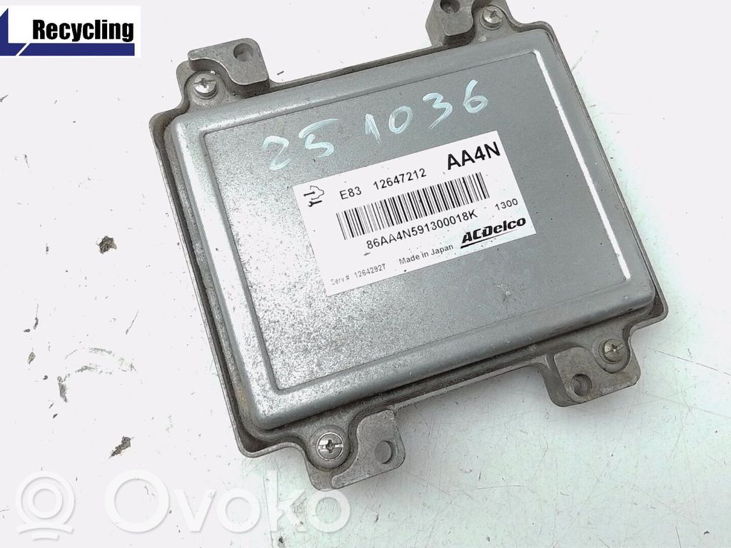 Engine control unit/module   12636386,01247061