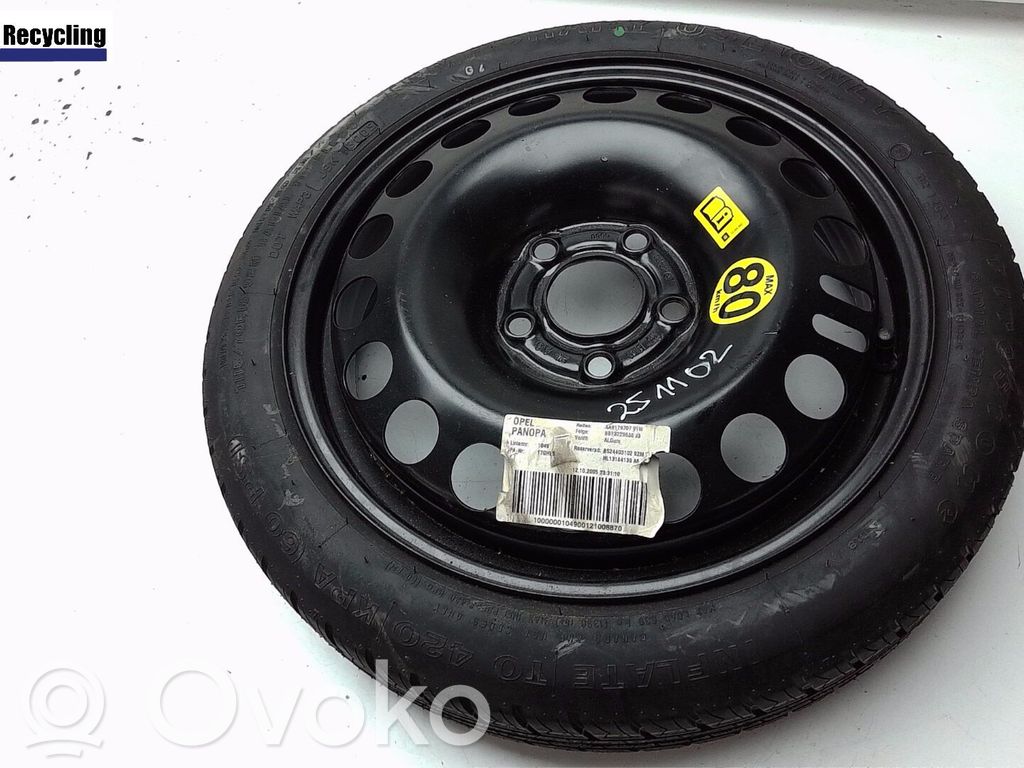 Opel Vectra C Rueda de repuesto R15 
