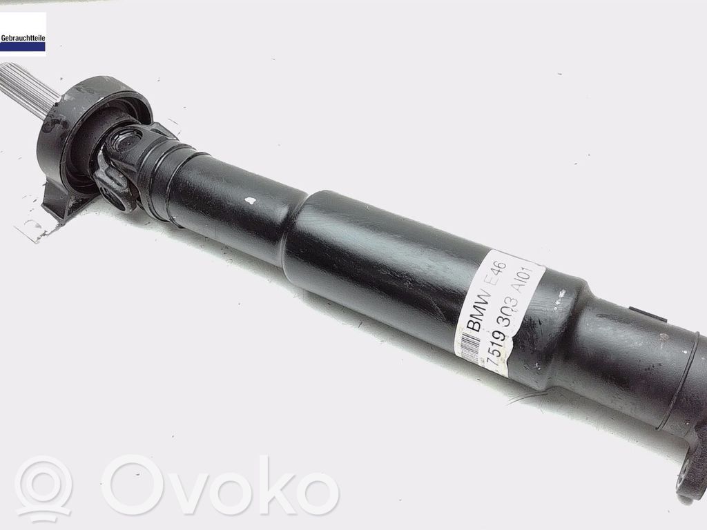 BMW 3 E46 Eje propulsor/eje de transmisión trasero 